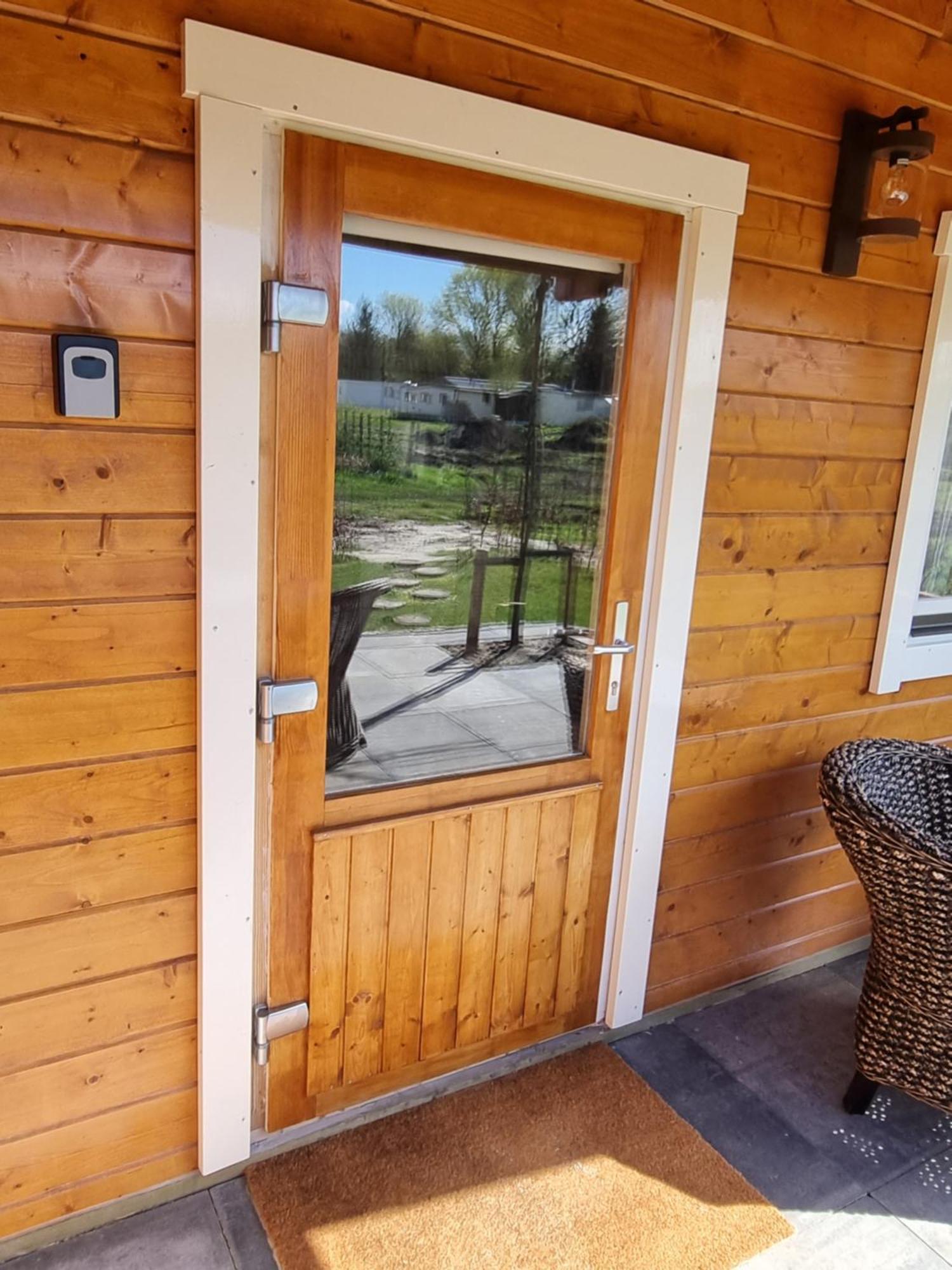 Nieuw - Luxe Blokhut Chalet In Bosrijke Omgeving Anloo Kültér fotó
